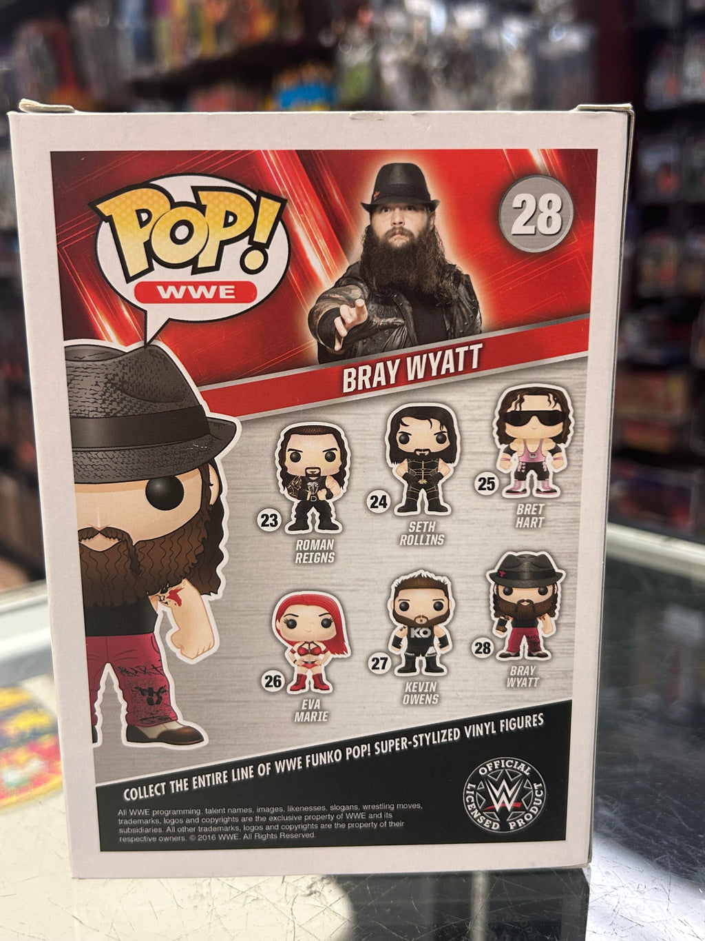 Bray Wyatt signed Funko (Funko,WWE) *PSA* product image 3, provided for visual reference and product detail review