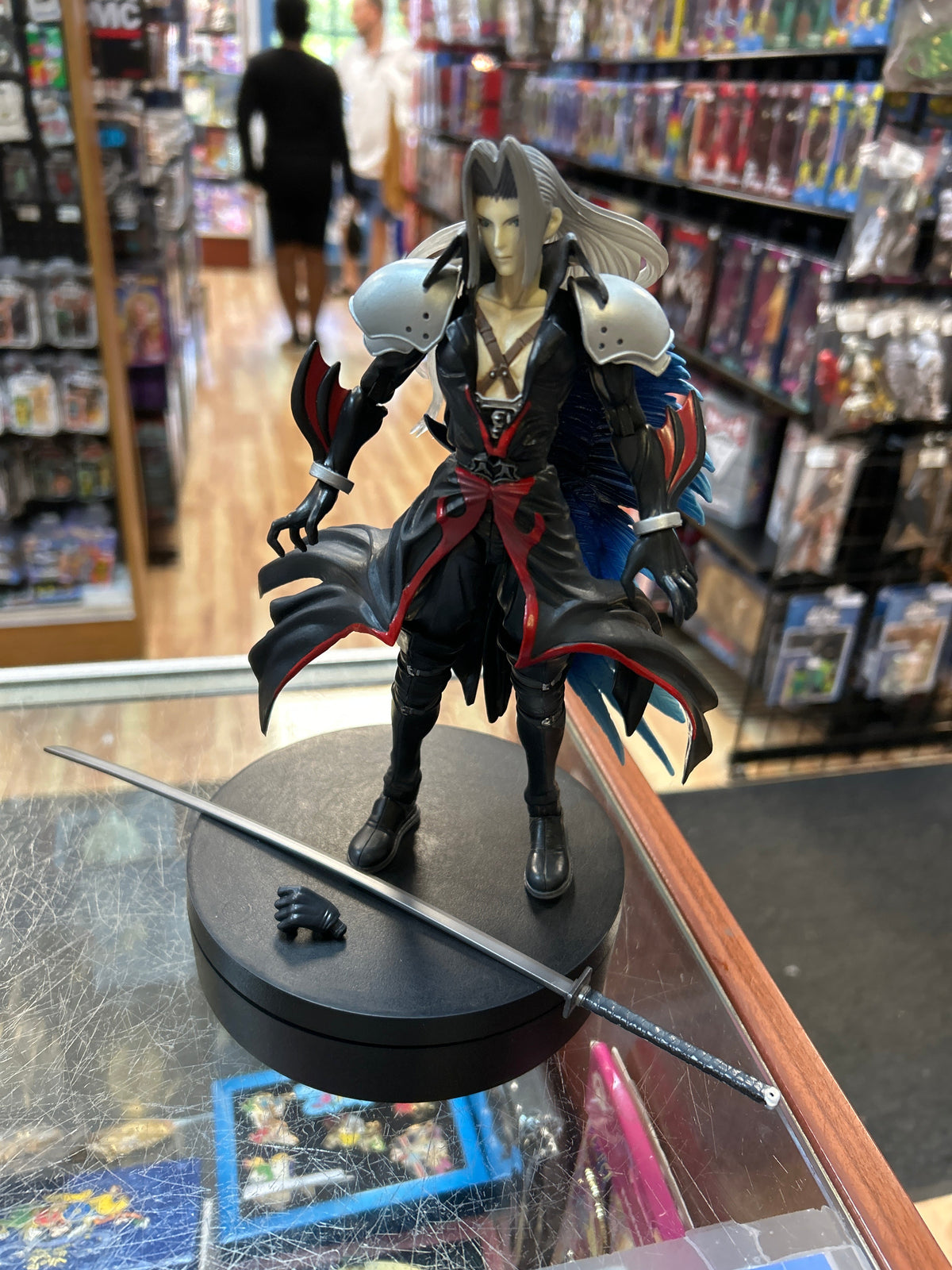 No.6 Sephiroth (Kingdom Hearts, Play Arts) **COMPLETE** product image 2, provided for visual reference and product detail