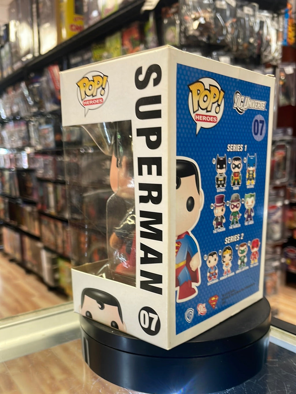 Superman 07 Large Font (Funko Pop! DC Universe) product image 3, provided for visual reference and product detail review