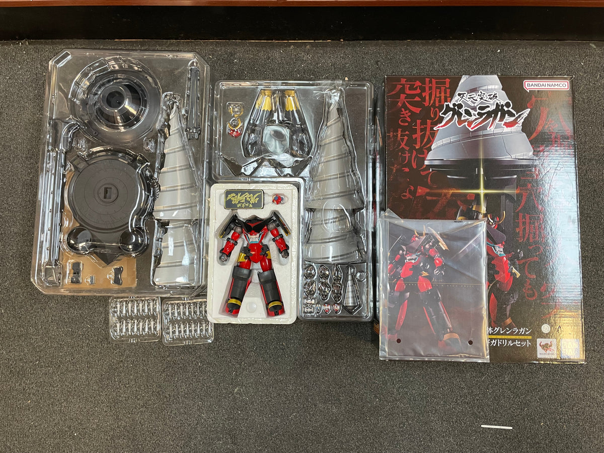 Gurren Lagann & Giga Drill GX-107 Soul Chogokin (Bandai Tamashii Nations) COMPLETE product image 1, provided for visual