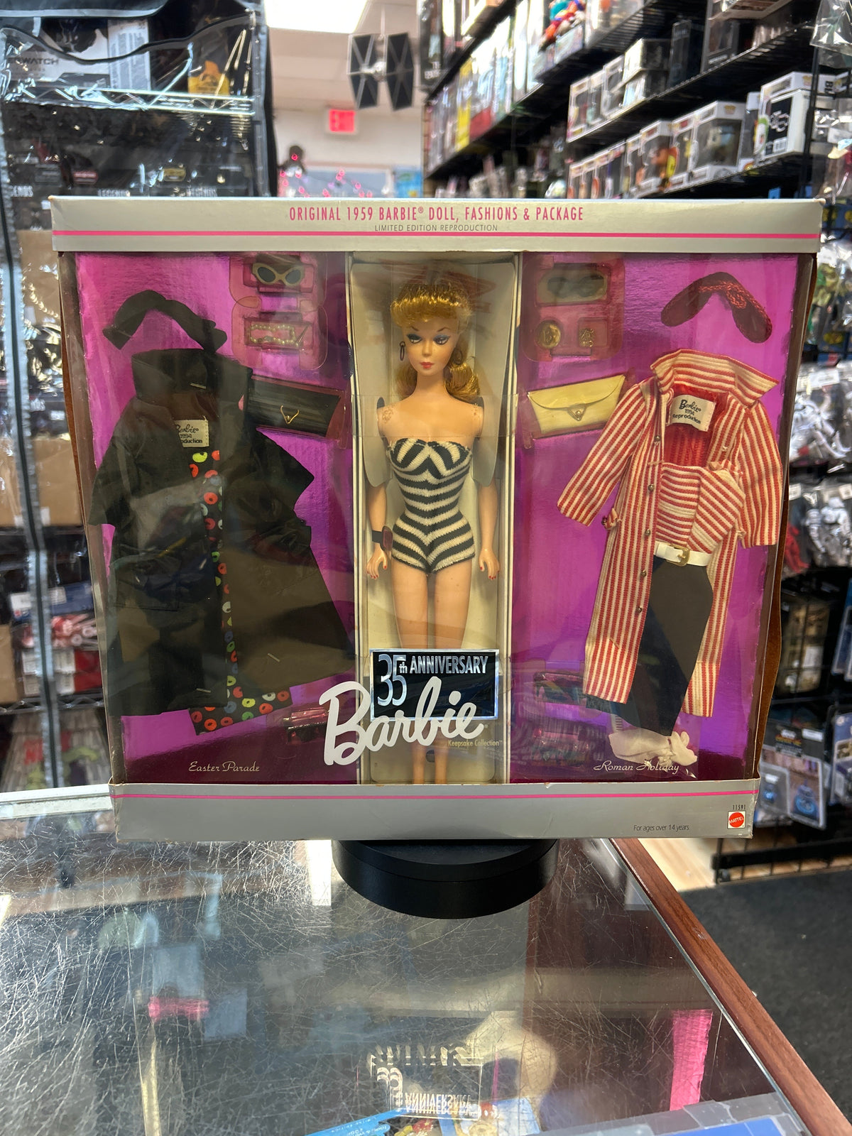 35th 1959 Barbie #11591 (Barbie, Mattel) **SEALED** product image 1, provided for visual reference and product detail review