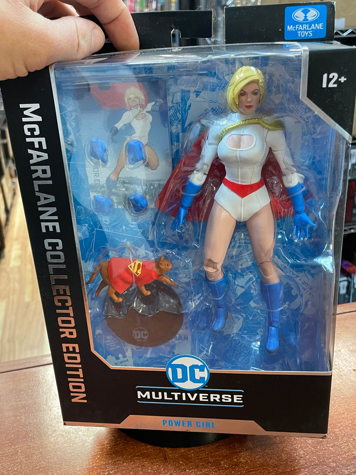 Power Girl -Collectors- (McFarlane, DC Multiverse) **SEALED** product image 5, provided for visual reference and product