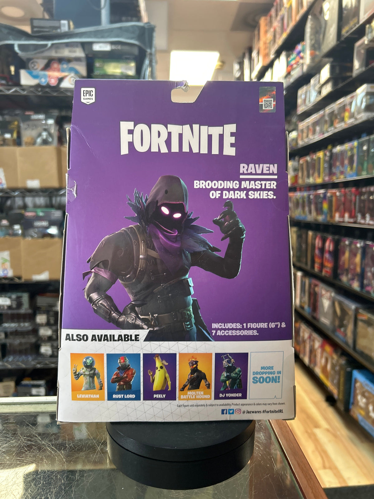 Raven -Legendary- (Fortnite, Jazwares) **SEALED** product image 4, provided for visual reference and product detail review