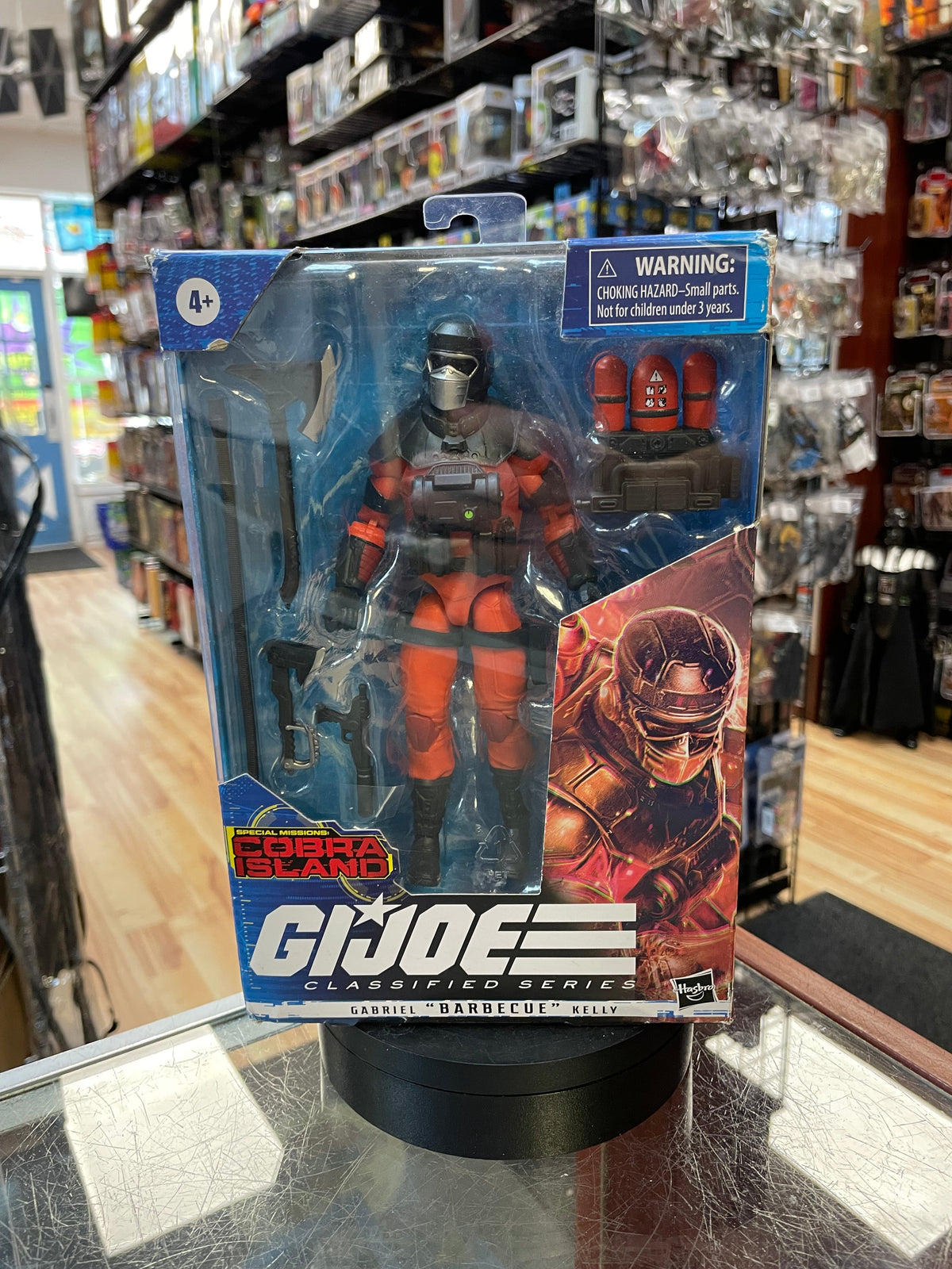 Barbecue Kelly #32 (GI Joe Classifieds, Hasbro) **SEALED** product image 1, provided for visual reference and product detail