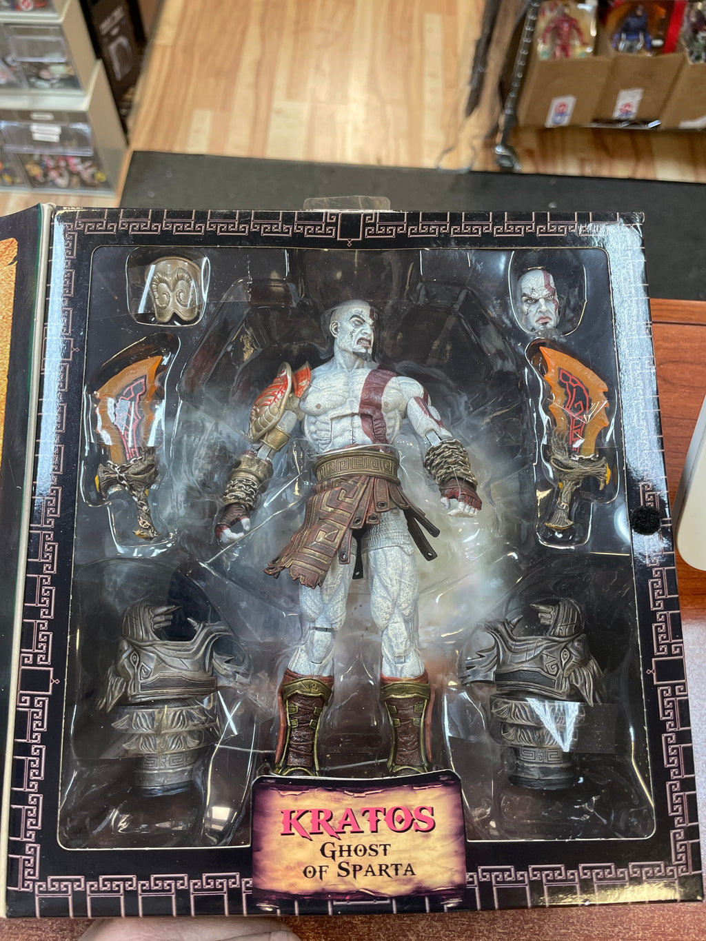 Ghost of Sparta Kratos (NECA, God of War) **NEW** product image 2, provided for visual reference and product detail review