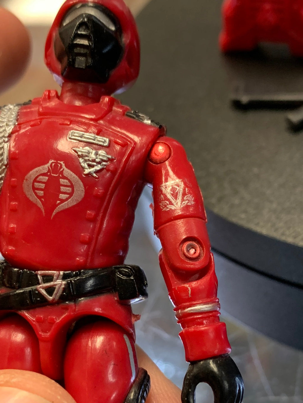 Crimson Guard 8456 (Vintage GI Joe, Hasbro) Complete product image 8, provided for visual reference and product detail review