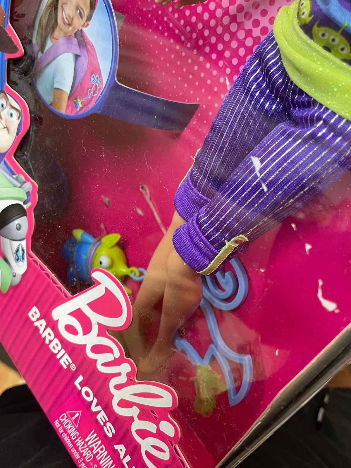 Barbie Loves Alien #R9297 (Barbie, Toy Story 3, Mattel) SEALED product image 7, provided for visual reference and product