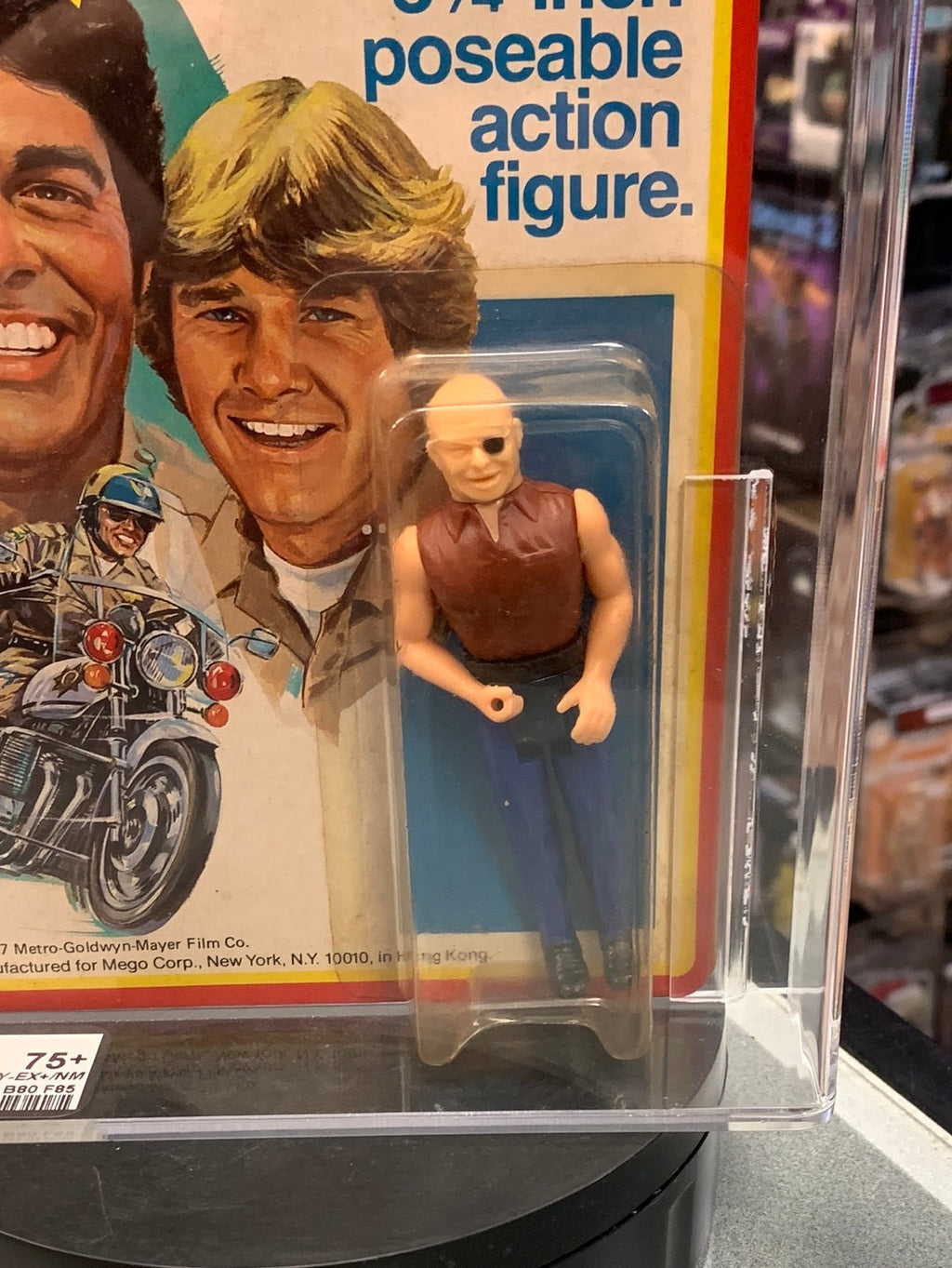 Wheels Willy 3.75” Figure (Vintage Chips, MEGO) AFA Graded 75+ product image 4, provided for visual reference and product