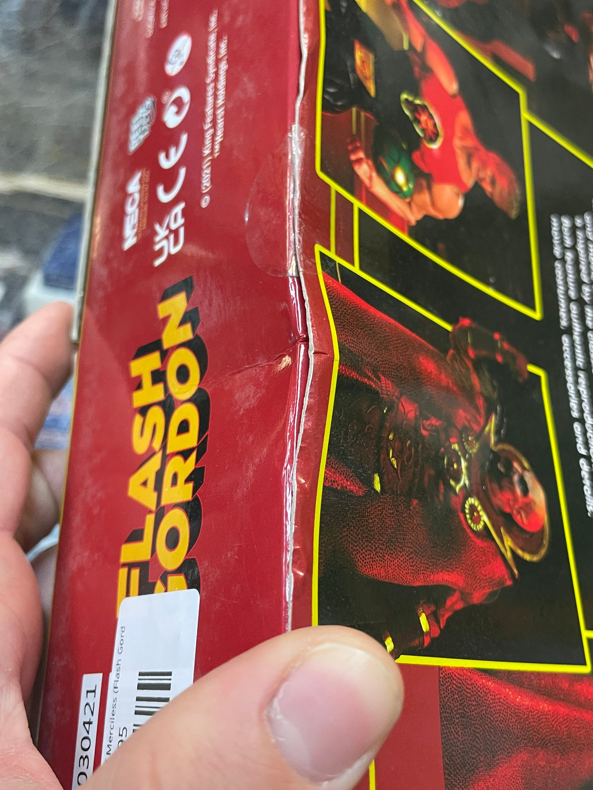 Flash Gordon & Ming of Merciless (Flash Gordon, Neca) **SEALED** product image 17, provided for visual reference and product