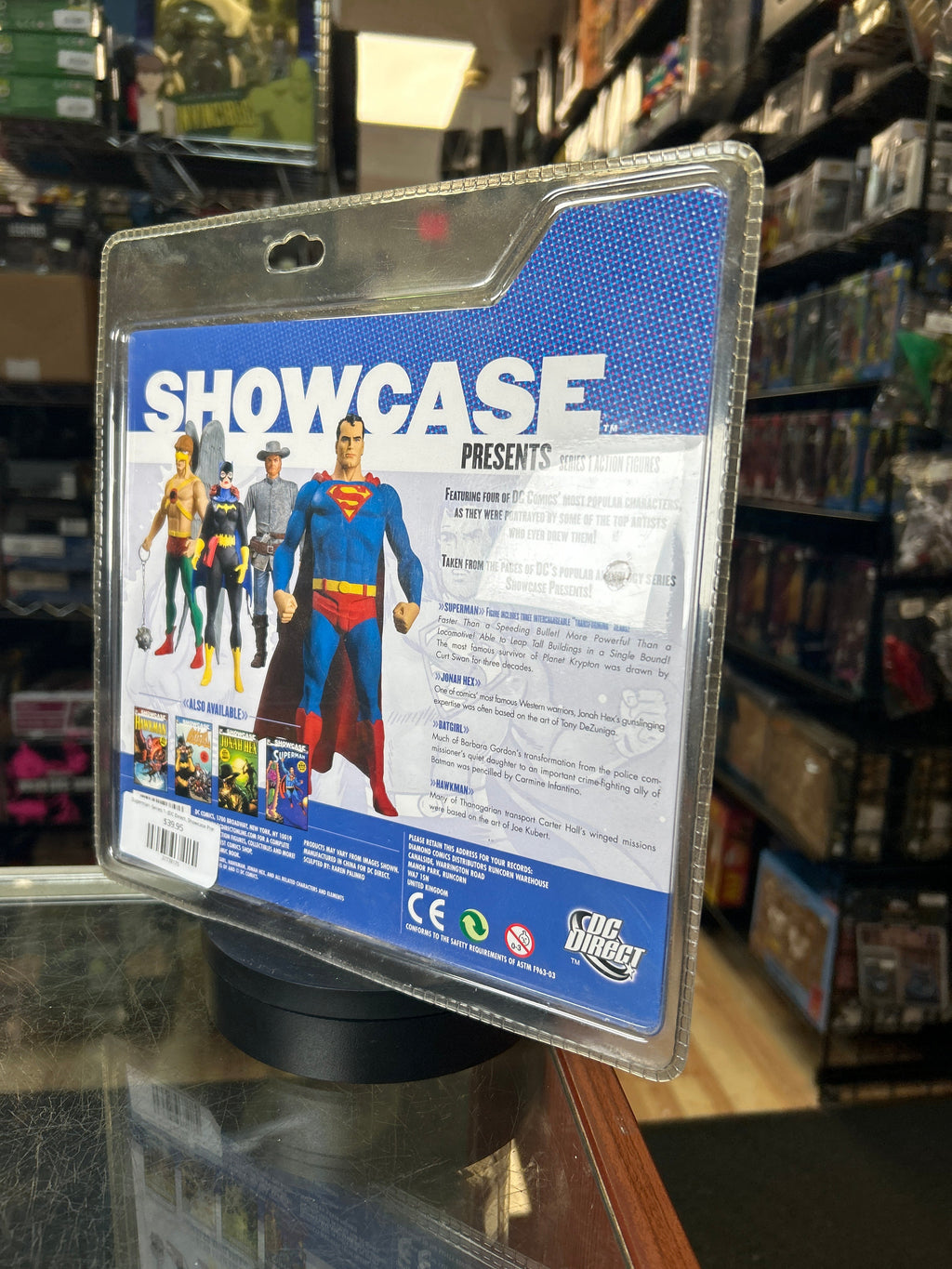 Superman -Series 1- (DC Direct, Showcase Presenets) **SEALED** product image 3, provided for visual reference and product
