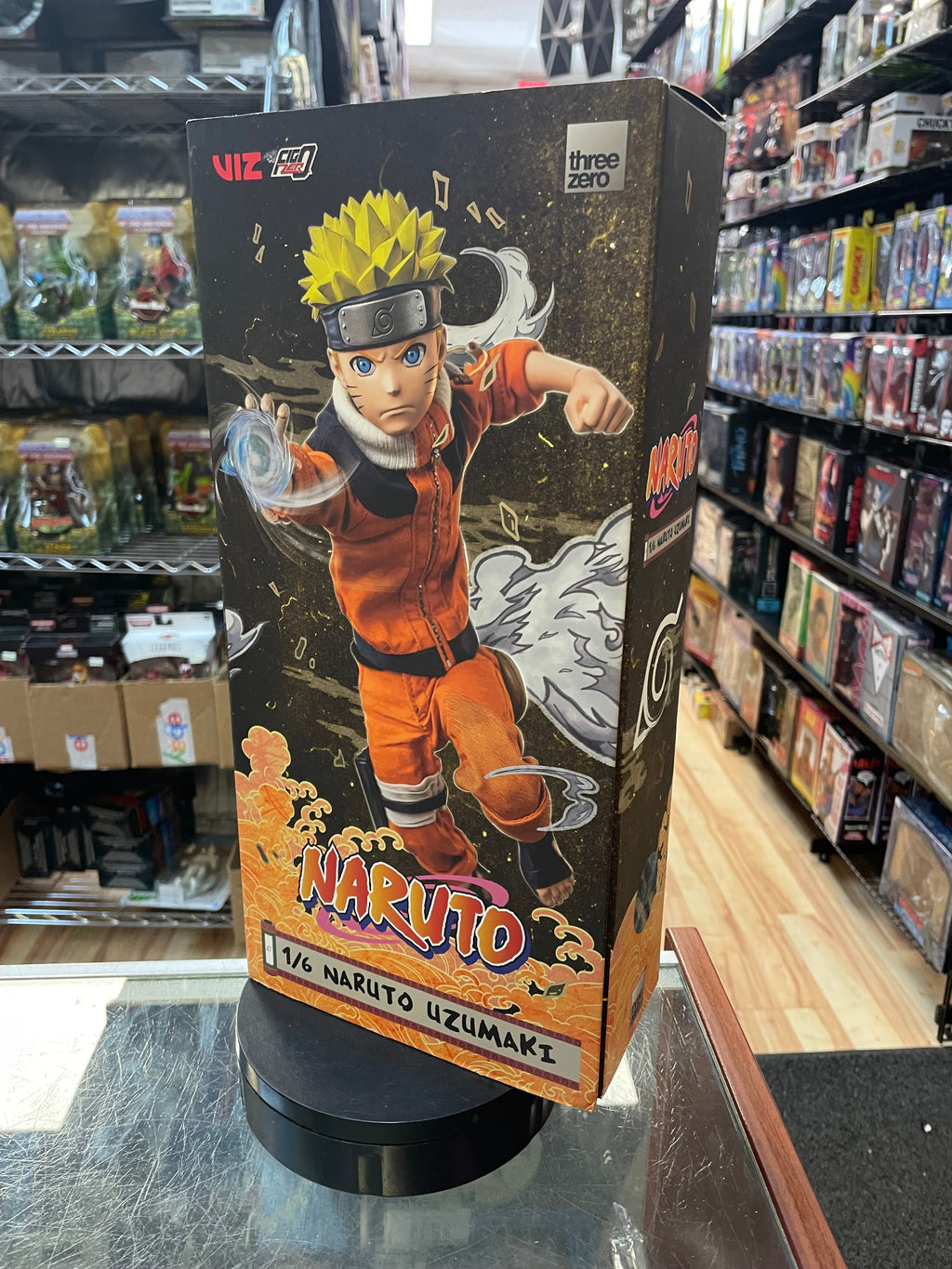 Naruto Uzumaki 1/6 Scale (Naruto Shippuden, FigZero Three Zero) COMPLETE product image 10, provided for visual reference and