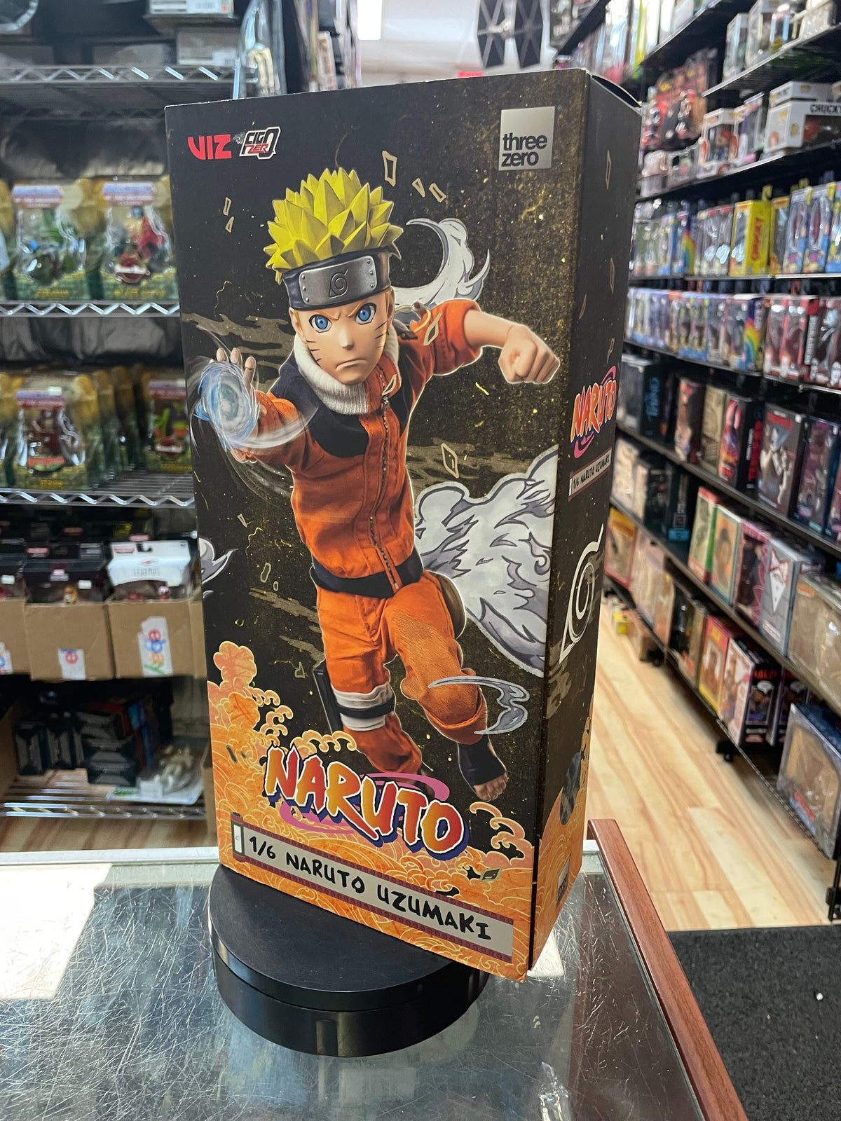 Naruto Uzumaki 1/6 Scale (Naruto Shippuden, FigZero Three Zero) COMPLETE product image 10, provided for visual reference and