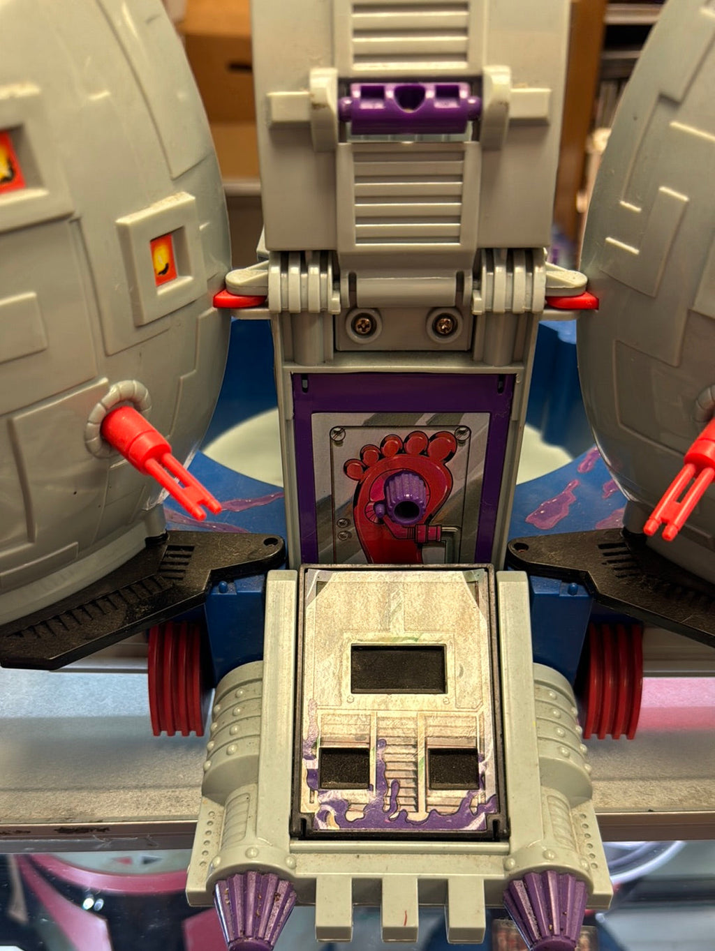 Technodrome 0200 (Vintage TMNT NInja Turtles, Playmates) Complete product image 14, provided for visual reference and
