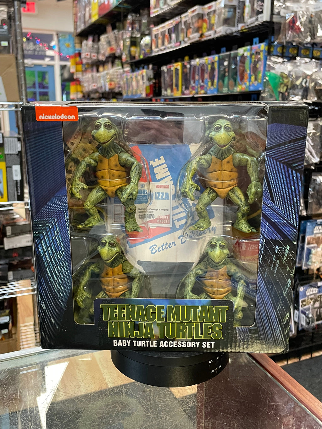 Baby Turtle Accessory Set (Neca, TMNT) **SEALED** product image 1, provided for visual reference and product detail review