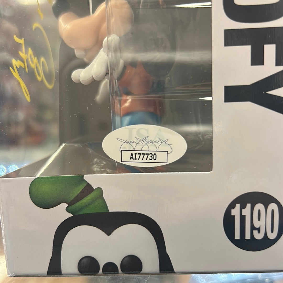 Goofy signed by Bill Farmer (Funko Pop! Disney) *JSA* product image 8, provided for visual reference and product detail