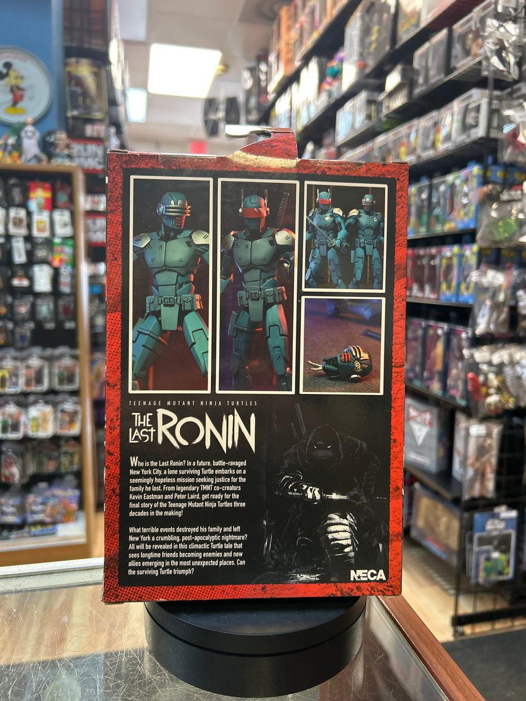 Synja Patrol Bot (NECA, TMNT Ninja Turtles) **SEALED** product image 3, provided for visual reference and product detail