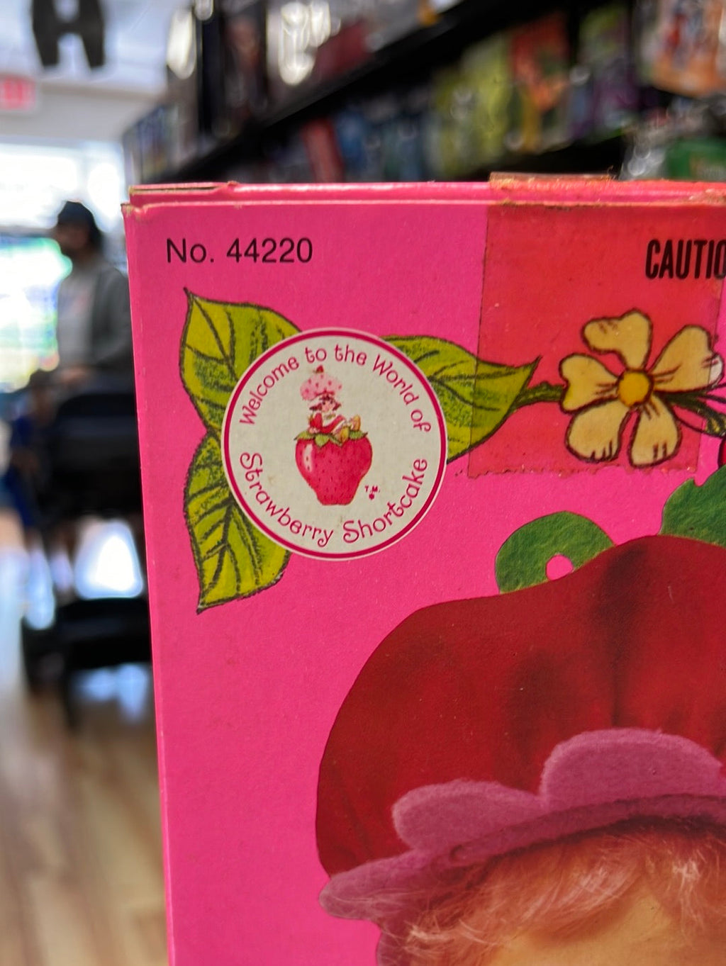 Cherry Cuddler with Gooseberrry (Vintage Strawberry Shortcake, Kenner) Open Box product image 7, provided for visual