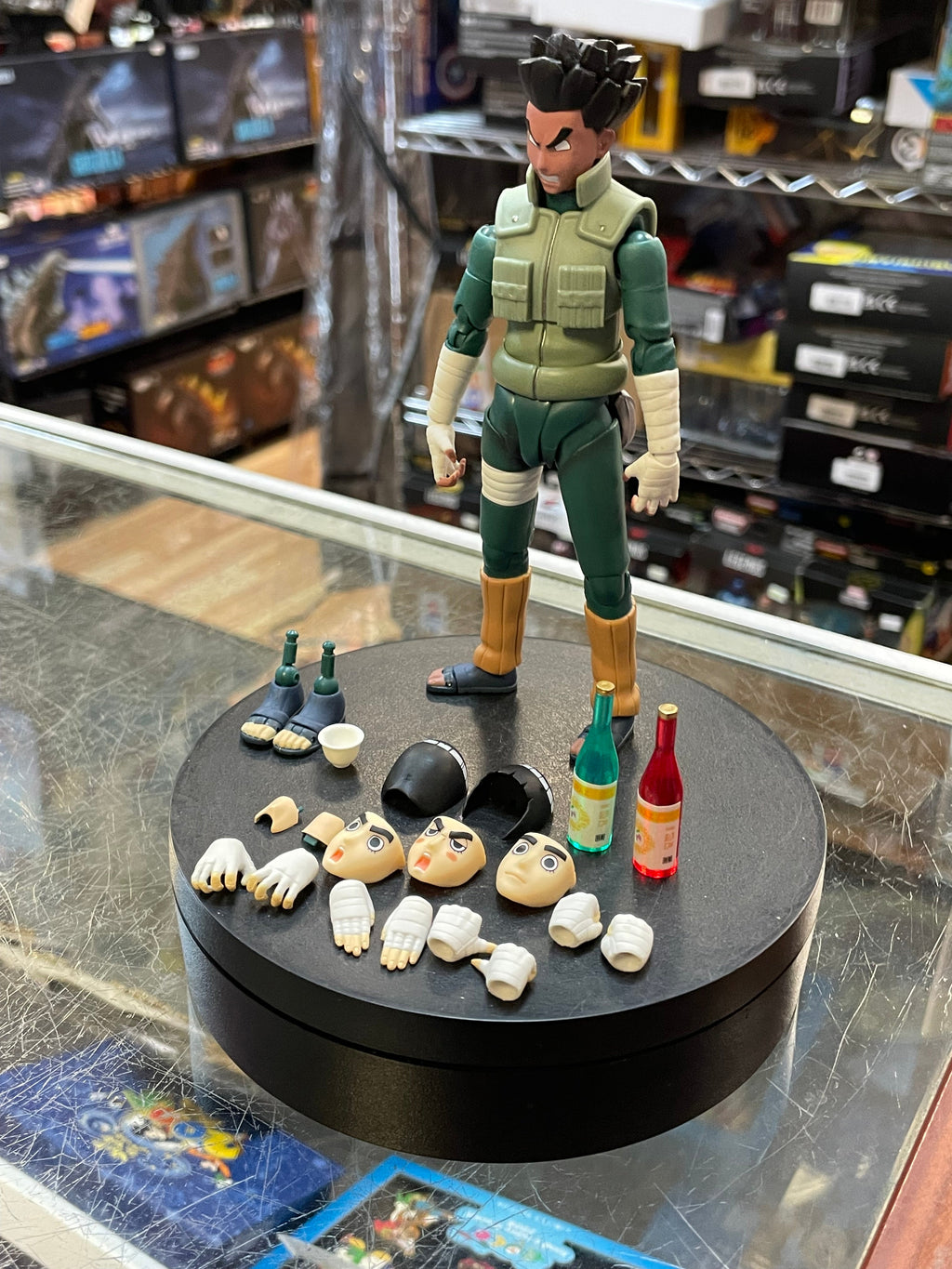 Rock Lee (Naruto Shippuden, Bandai SH Figuarts) COMPLETE product image 4, provided for visual reference and product detail