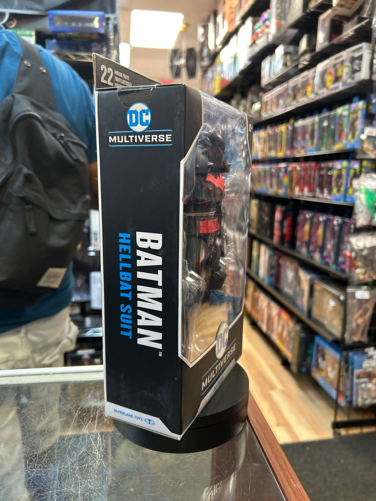 Hellbat Batman (DC Multiverse, McFarlane) **SEALED** product image 2, provided for visual reference and product detail review