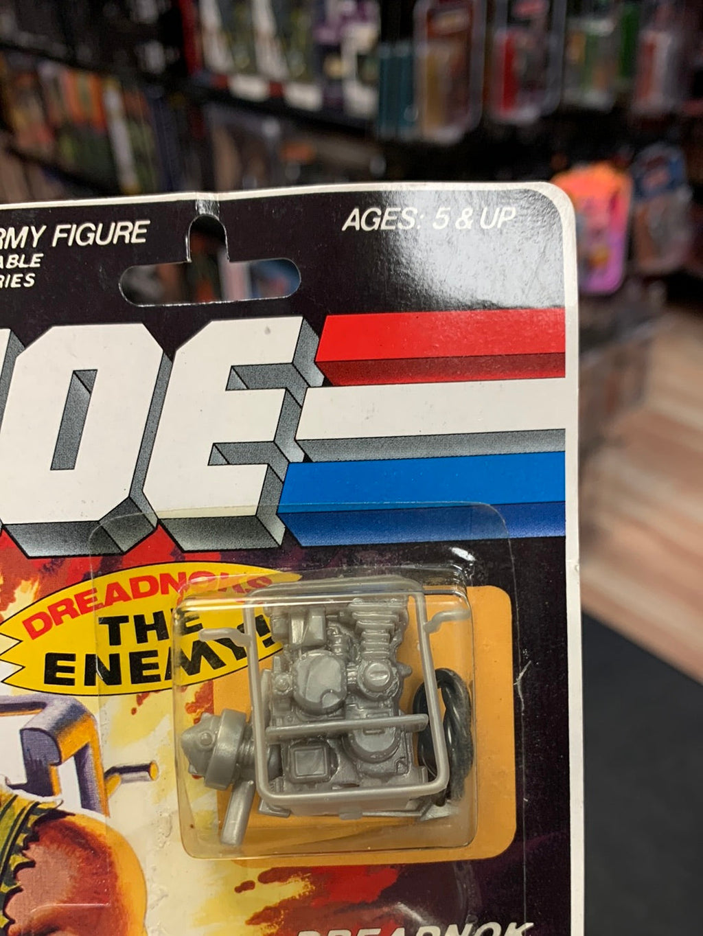 Dreadnok Ripper (Vintage GI Joe, FunSkool India) Sealed product image 3, provided for visual reference and product detail