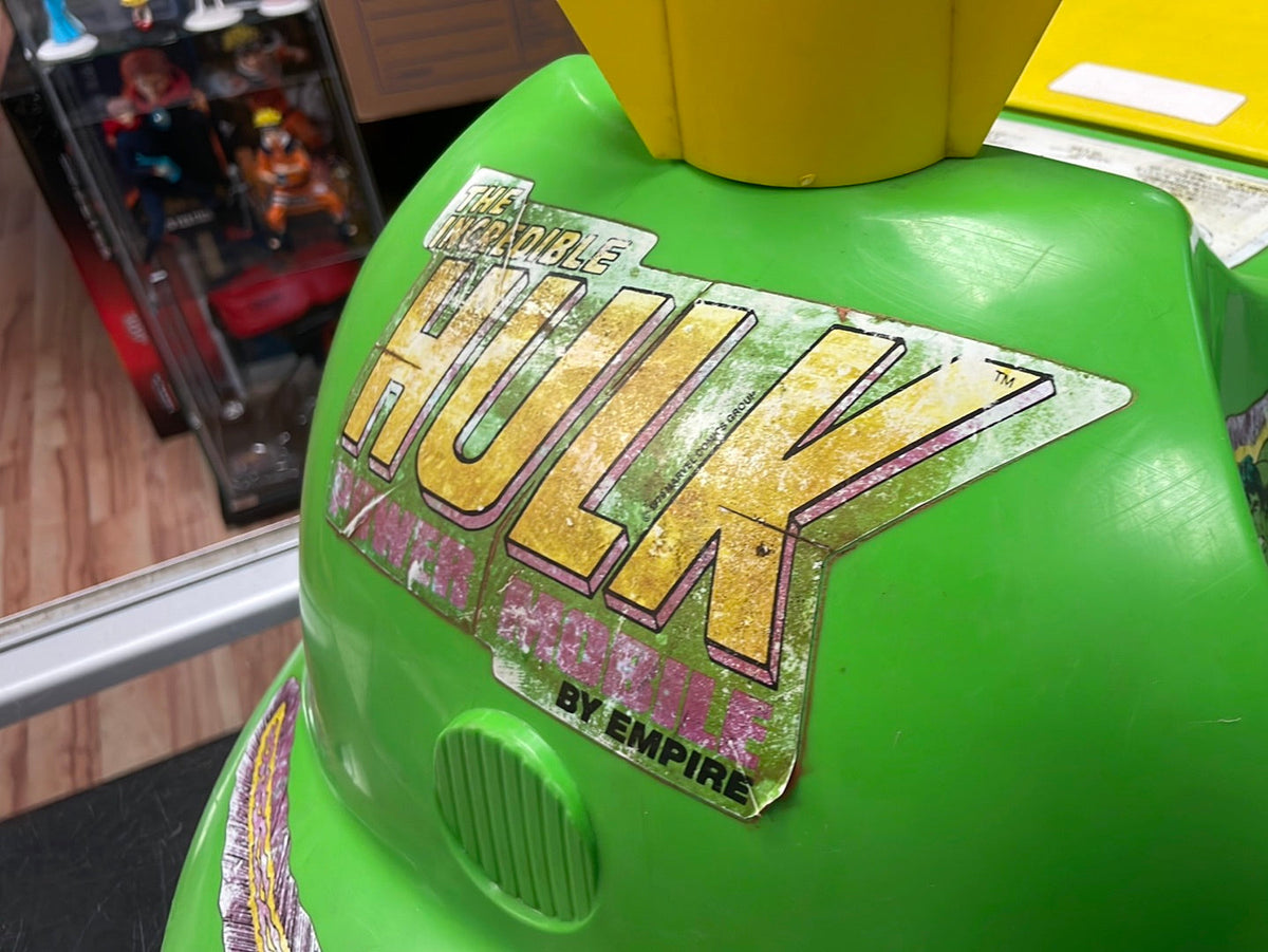 Incredible Hulk Power Mobile Peddle Car (Vintage Marvel, Empire) product image 4, provided for visual reference and product