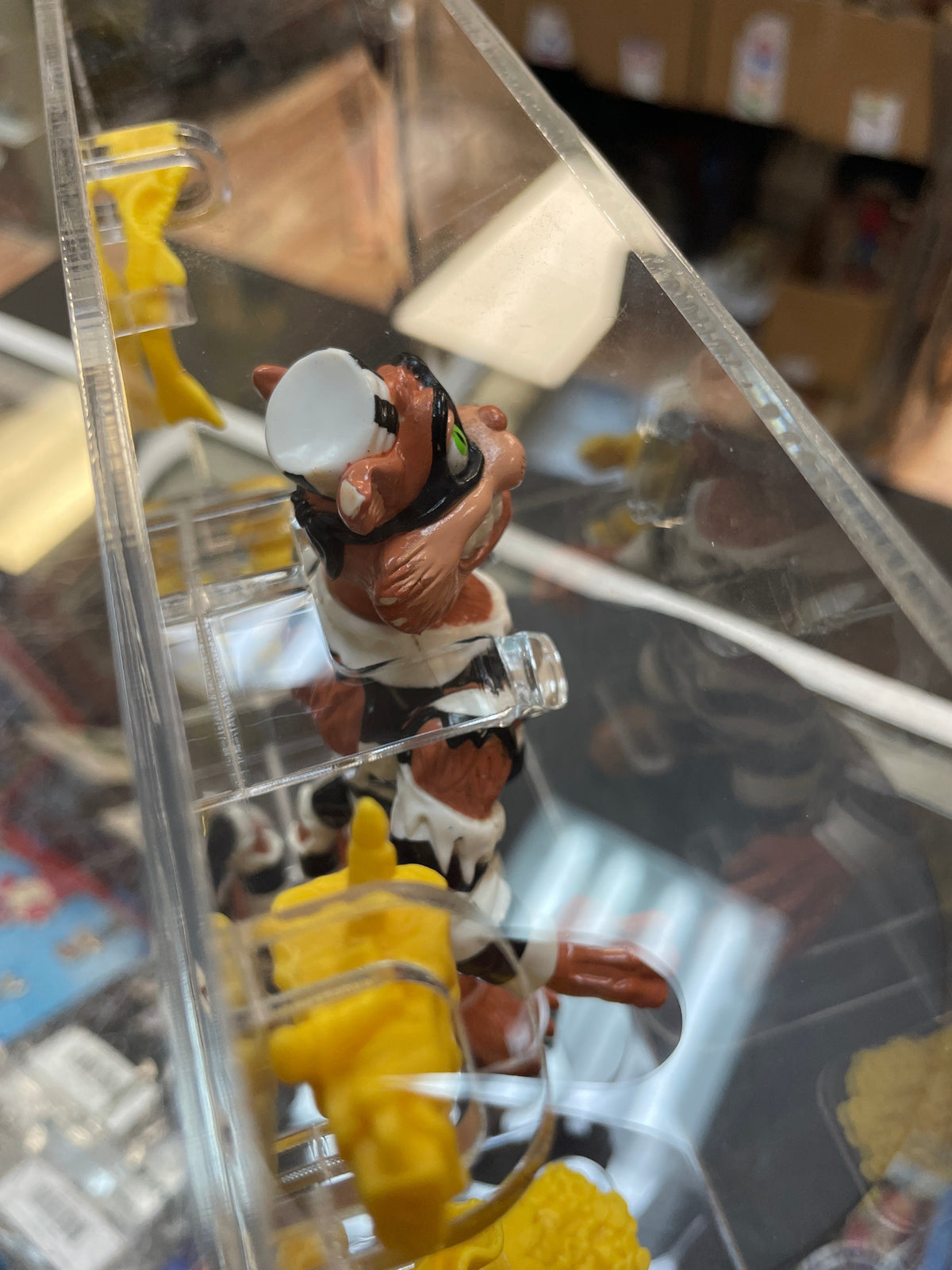 1993 Scratch The Cat **CAS GRADED 70.5** (Teenage Ninja Turtles, Playmates Toys) LOOSE product image 11, provided for visual