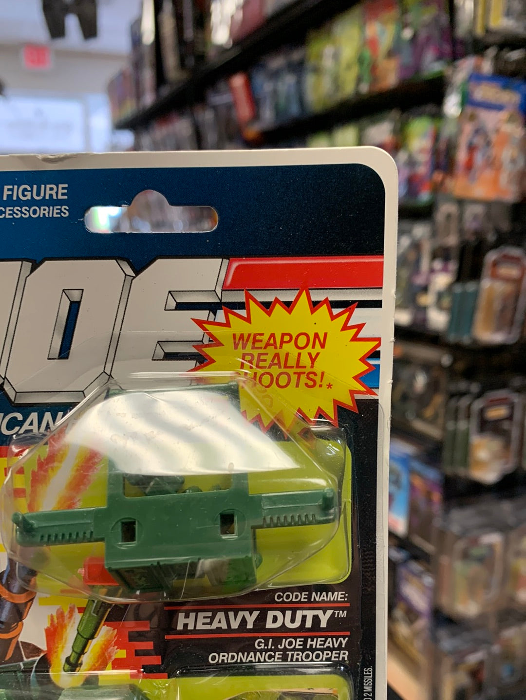 Heavy Duty Ordance Trooper (Vintage GI Joe, Hasbro) Sealed product image 3, provided for visual reference and product detail