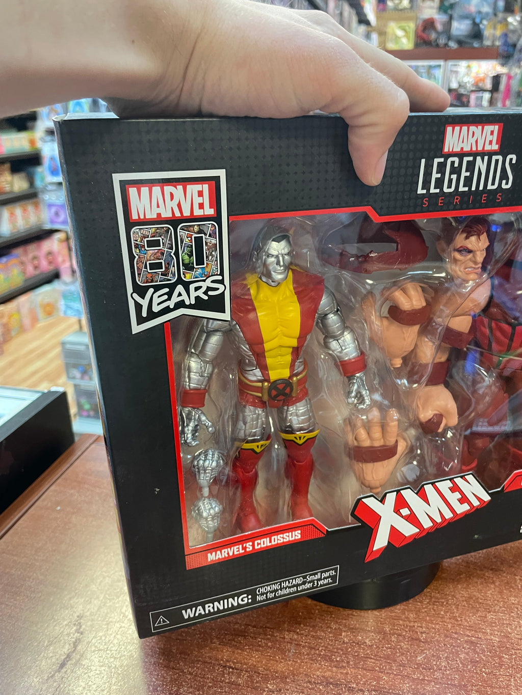 Juggernaut & Colossus (Marvel Legends, Hasbro) *SEALED* product image 3, provided for visual reference and product detail