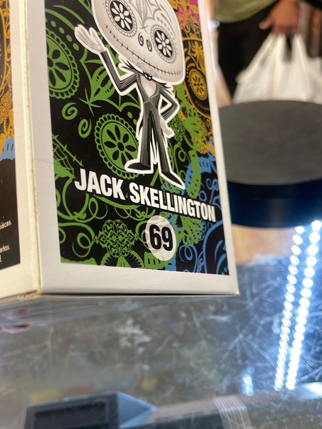 Day of the Dead Jack Skellington Large GITD 69 (Funko Pop! Disney NBC) product image 12, provided for visual reference and