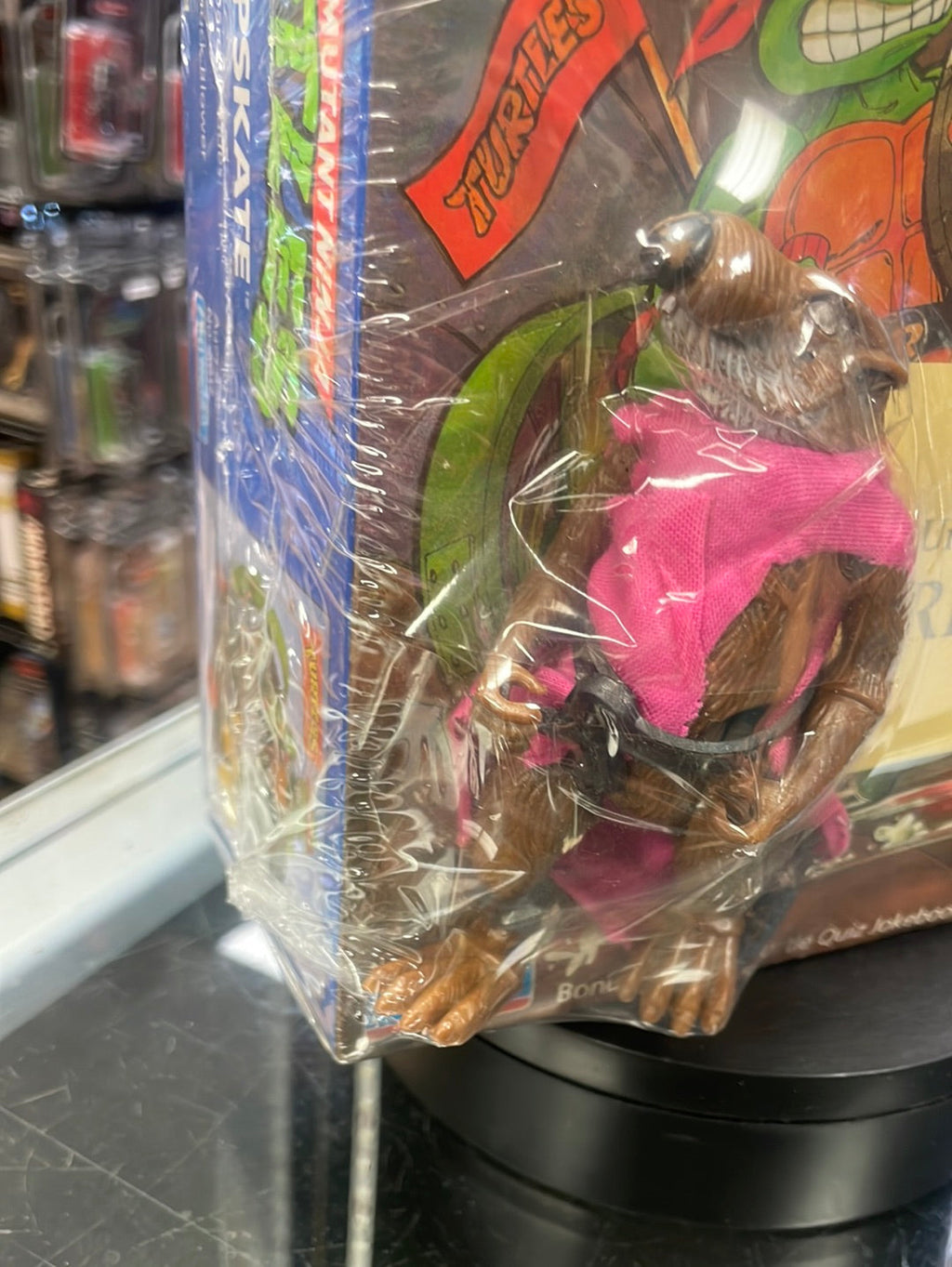 Argentinian Cheapskate with Splinter (Vintage TMNT Ninja Turtles, Playmates) product image 4, provided for visual reference