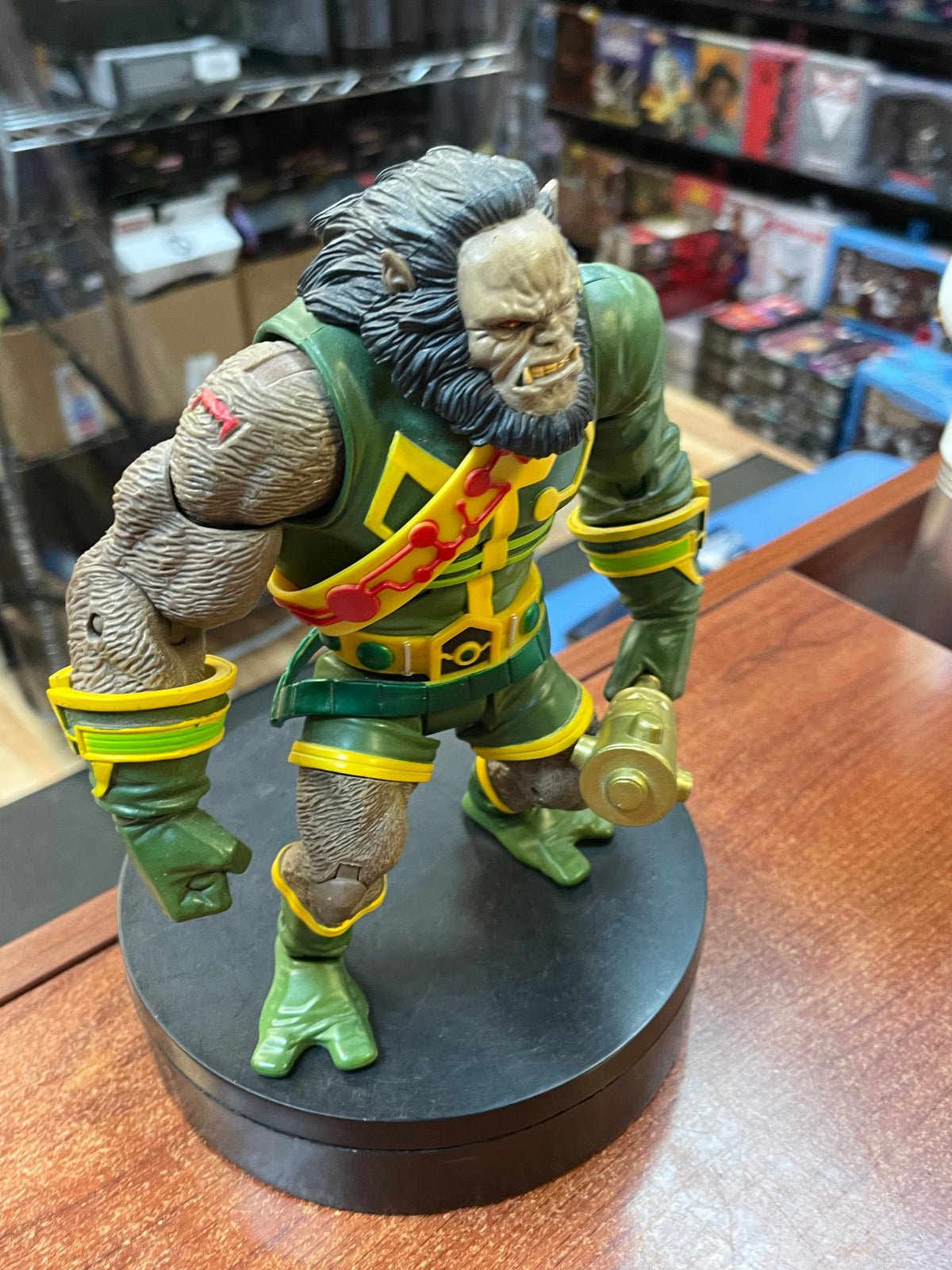 Kalibak Collect & Connect 10” DCUC Wave 6 BAF (DC Universe Classics, Mattel) COMPLETE product image 3, provided for visual