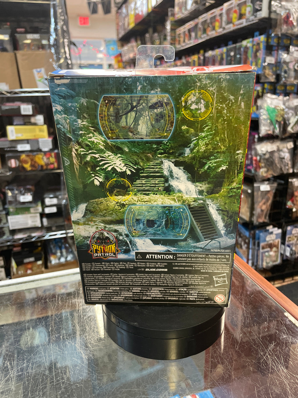 Python Patrol Cobra Viper (GI Joe Classified, Hasbro) **SEALED** product image 2, provided for visual reference and product