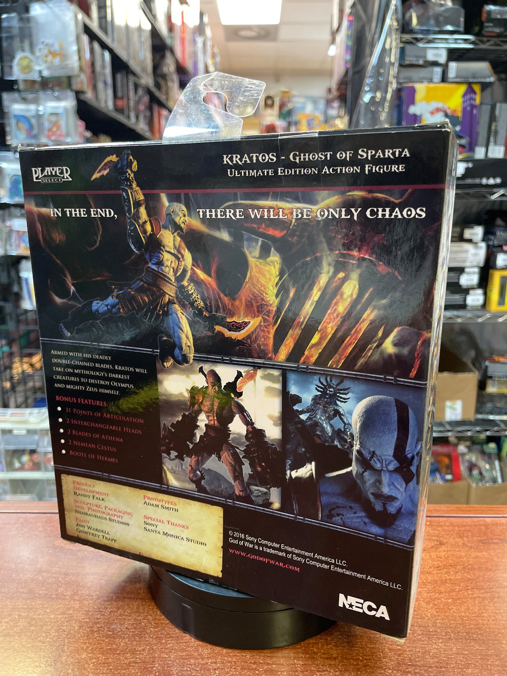 Ghost of Sparta Kratos (NECA, God of War) **NEW** product image 4, provided for visual reference and product detail review