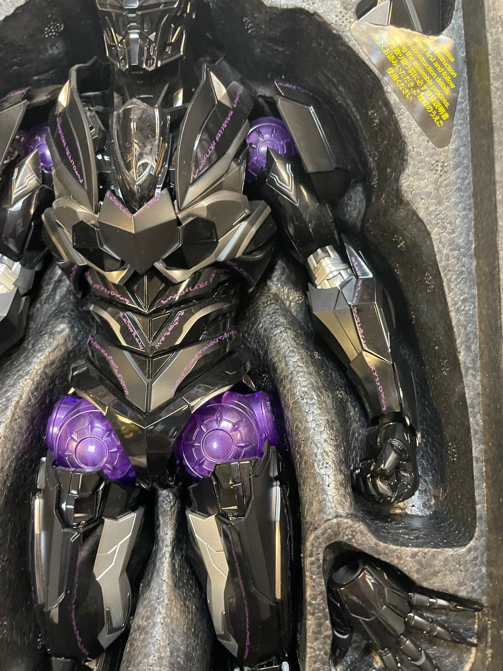 Black Panther Die-Cast AC05-D55 1/6 Scale Marvel Avengers MechStrike, Hot Toys) COMPLETE product image 15, provided for