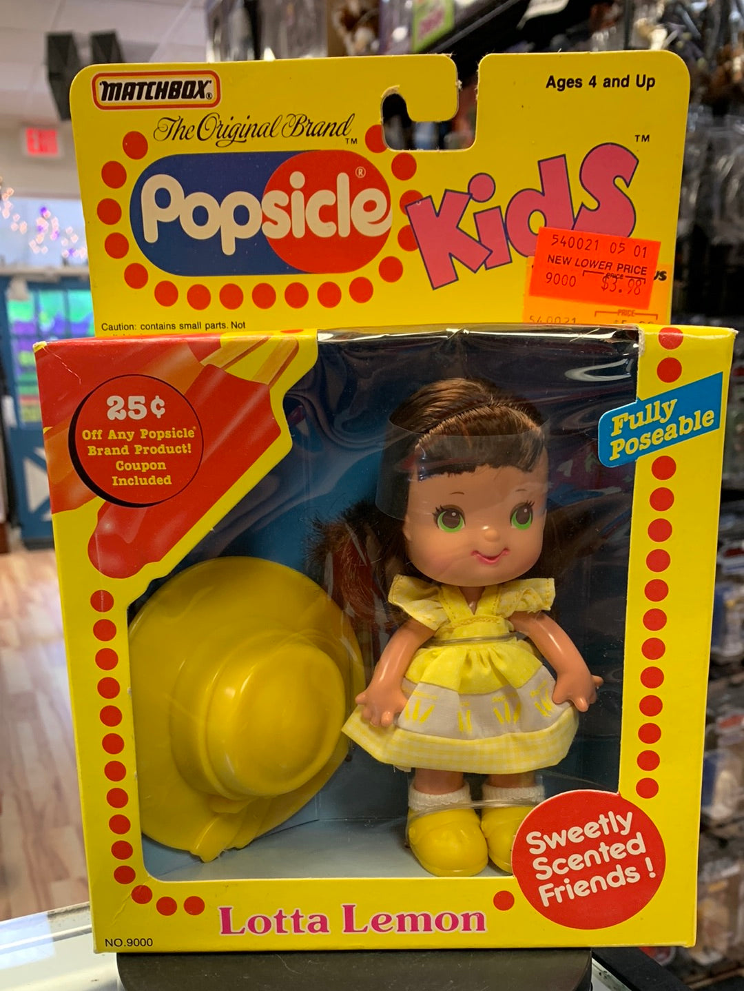 Lotta Lemon (Vintage Popsicle Kids, Matchbox) Sealed product image 1, provided for visual reference and product detail review