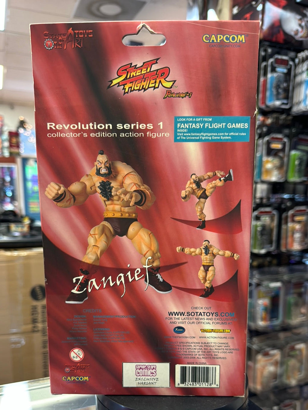 Revolution Series Zangief (Street Fighter V, State of the Art) product image 6, provided for visual reference and product