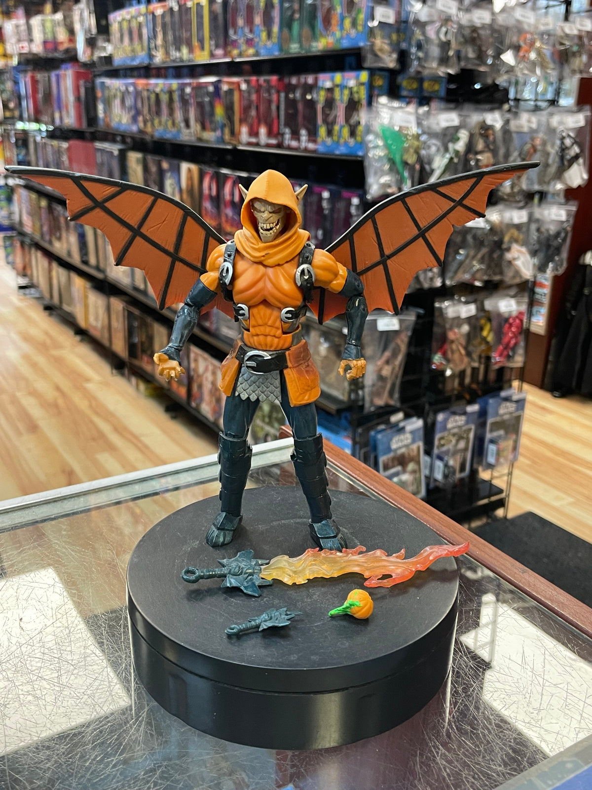 Hobgoblin -BAF- (Marvel Legends, Hasbro) **COMPLETE** product image 1, provided for visual reference and product detail