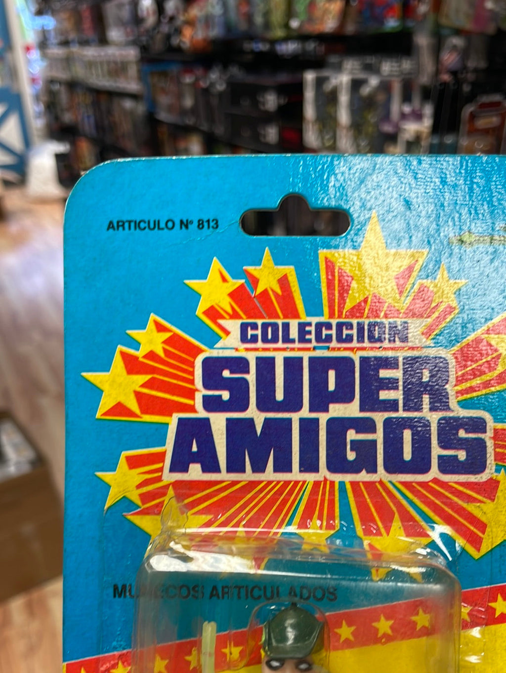 Super Amigos Green Arrow (Vintage Super Powers, Argentina Pacipa) Sealed product image 3, provided for visual reference and