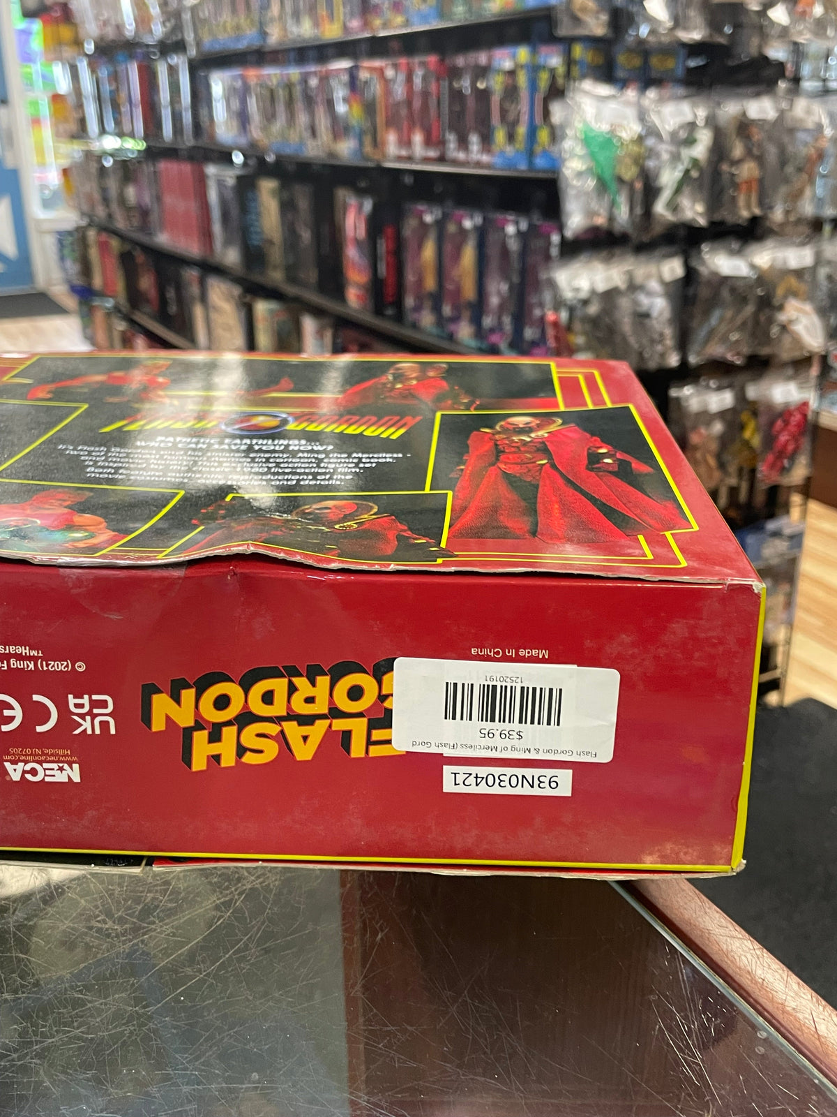 Flash Gordon & Ming of Merciless (Flash Gordon, Neca) **SEALED** product image 14, provided for visual reference and product