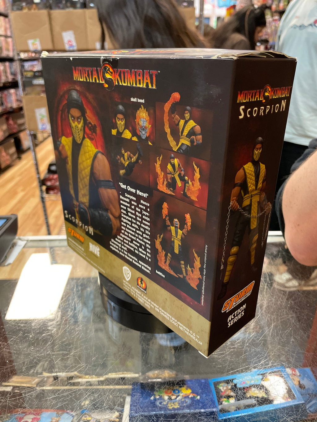 Scorpion 2020 Event Exclusive (Mortal Kombat, Storm Collectibles) INCOMPLETE product image 3, provided for visual reference