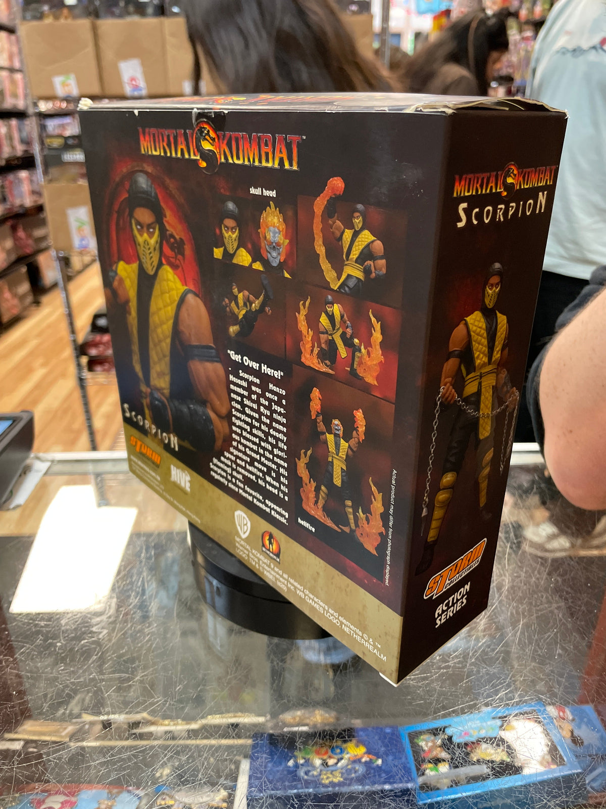 Scorpion 2020 Event Exclusive (Mortal Kombat, Storm Collectibles) INCOMPLETE product image 3, provided for visual reference
