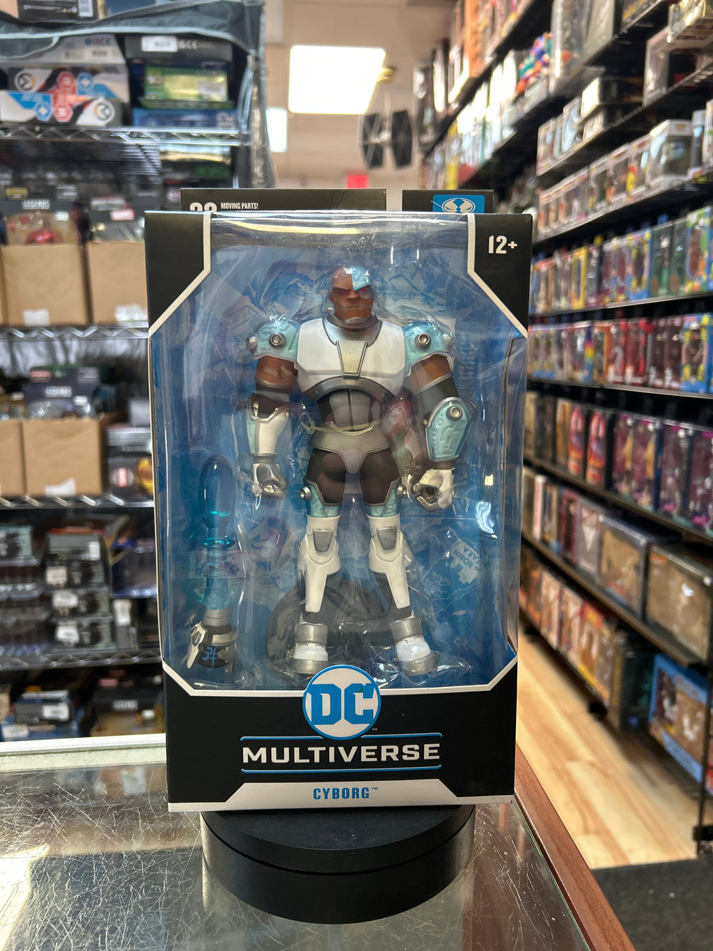 Teen Titans Cyborg (DC Multiverse, McFarlane) **SEALED** product image 1, provided for visual reference and product detail