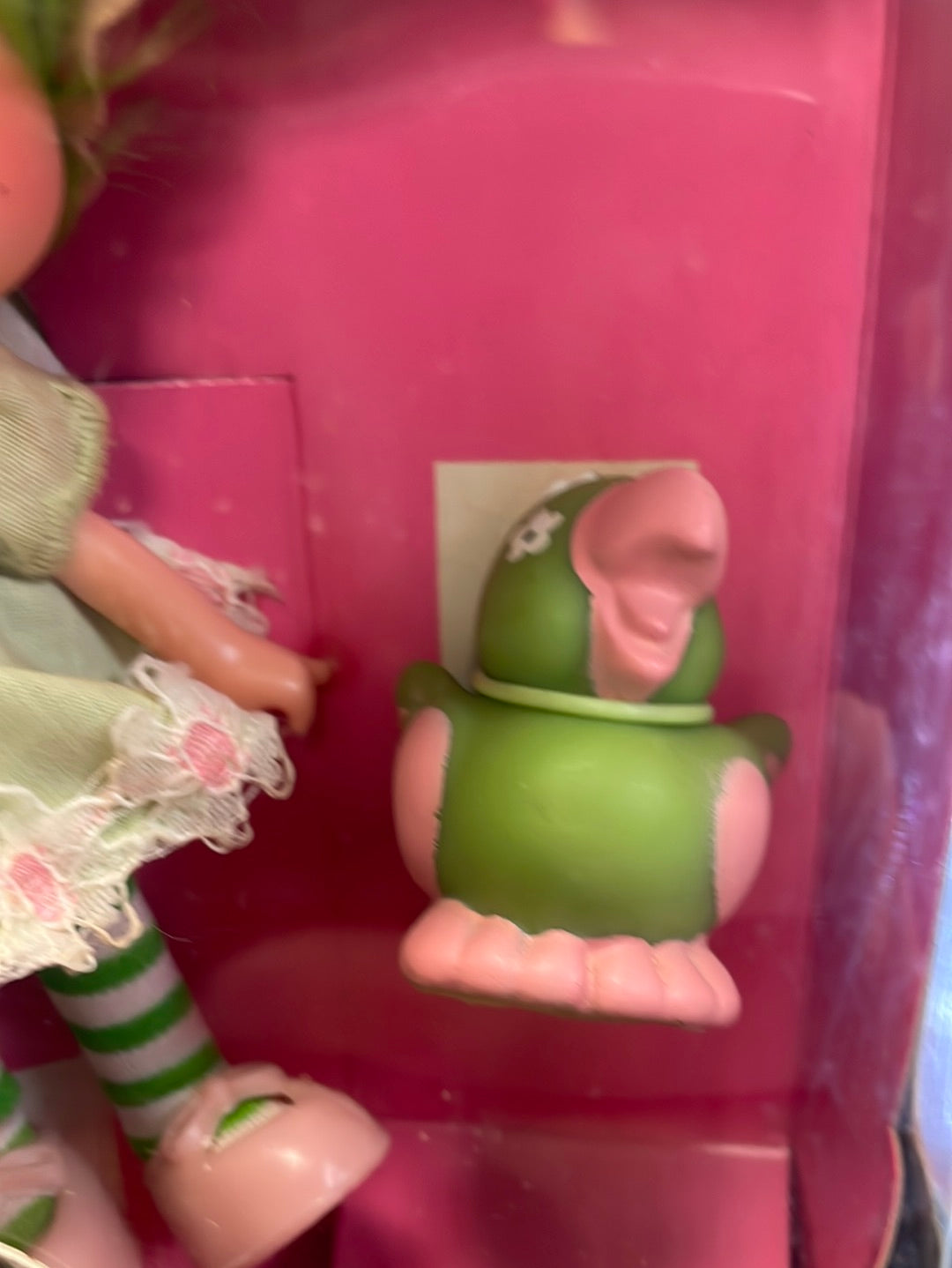 Limon Chiffon with Parfait Parrot (Vintage Strawberry Shortcake, Kenner) Open Box product image 15, provided for visual