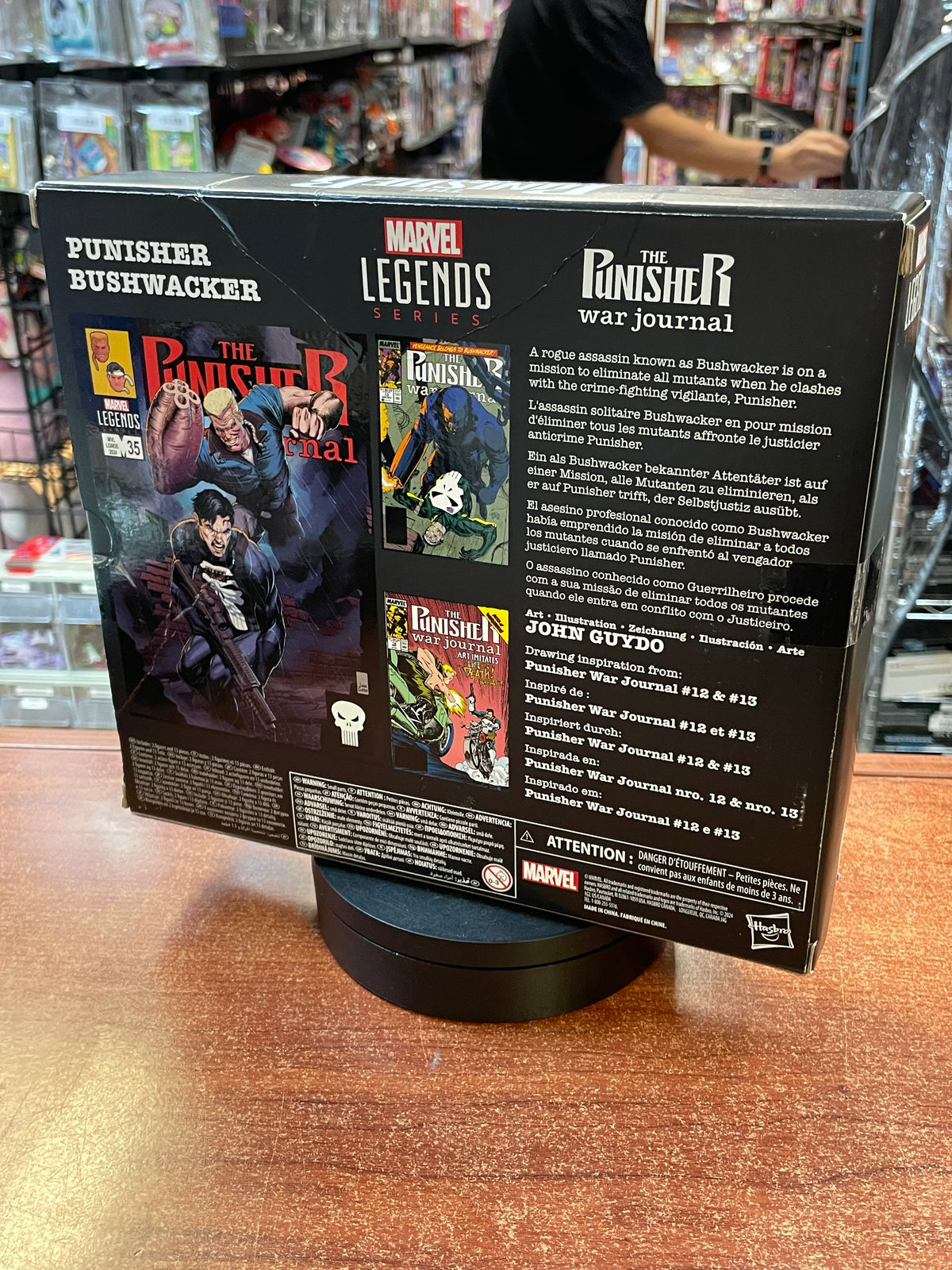 The Punisher War Journal 2 Pack (Marvel Legends, Hasbro) SEALED product image 4, provided for visual reference and product