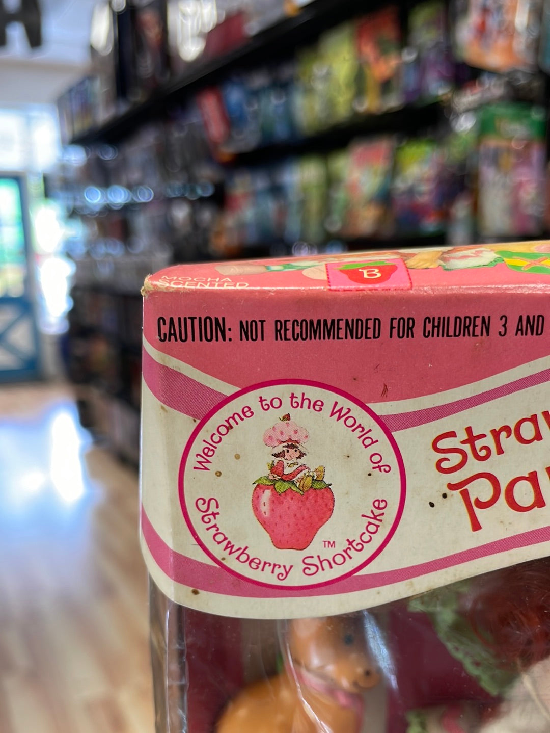 Cafe Ole with Burrito (Vintage Strawberry Shortcake Party Pleaser, Kenner) Sealed product image 2, provided for visual