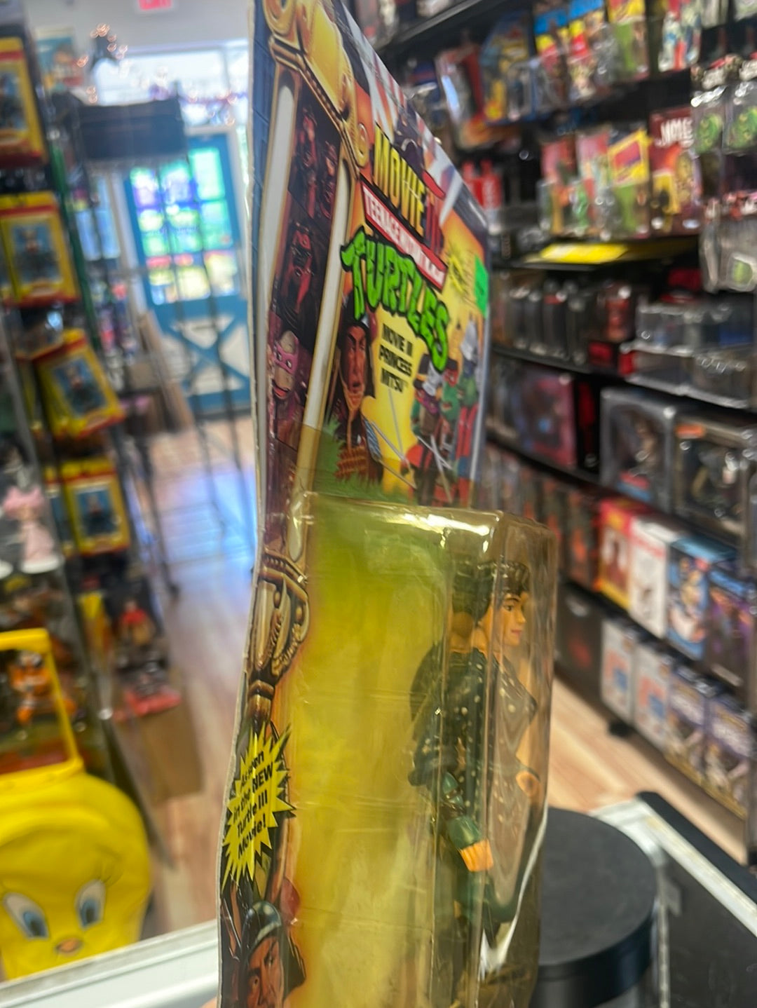 Movie III Princess Mitsu 7423 (Vintage TMNT Ninja Turtles, Playmates) Sealed product image 12, provided for visual reference