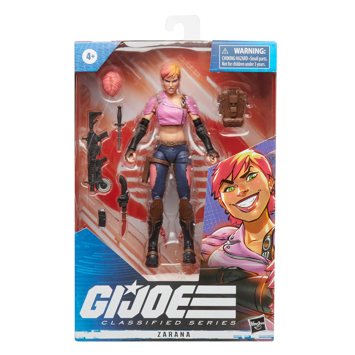 Zarana #48 (GI Joe Classified, Hasbro) product image 1, provided for visual reference and product detail review
