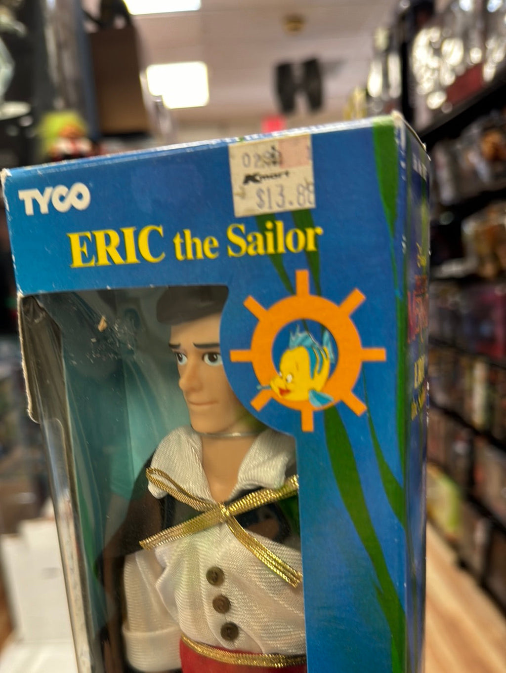 Eric the Sailor (Vintage Little Mermaid, TYCO) product image 2, provided for visual reference and product detail review