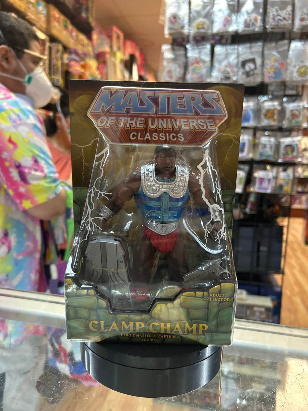 Clamp Champ (Mattel, Classics, MOTU) **SEALED** product image 1, provided for visual reference and product detail review