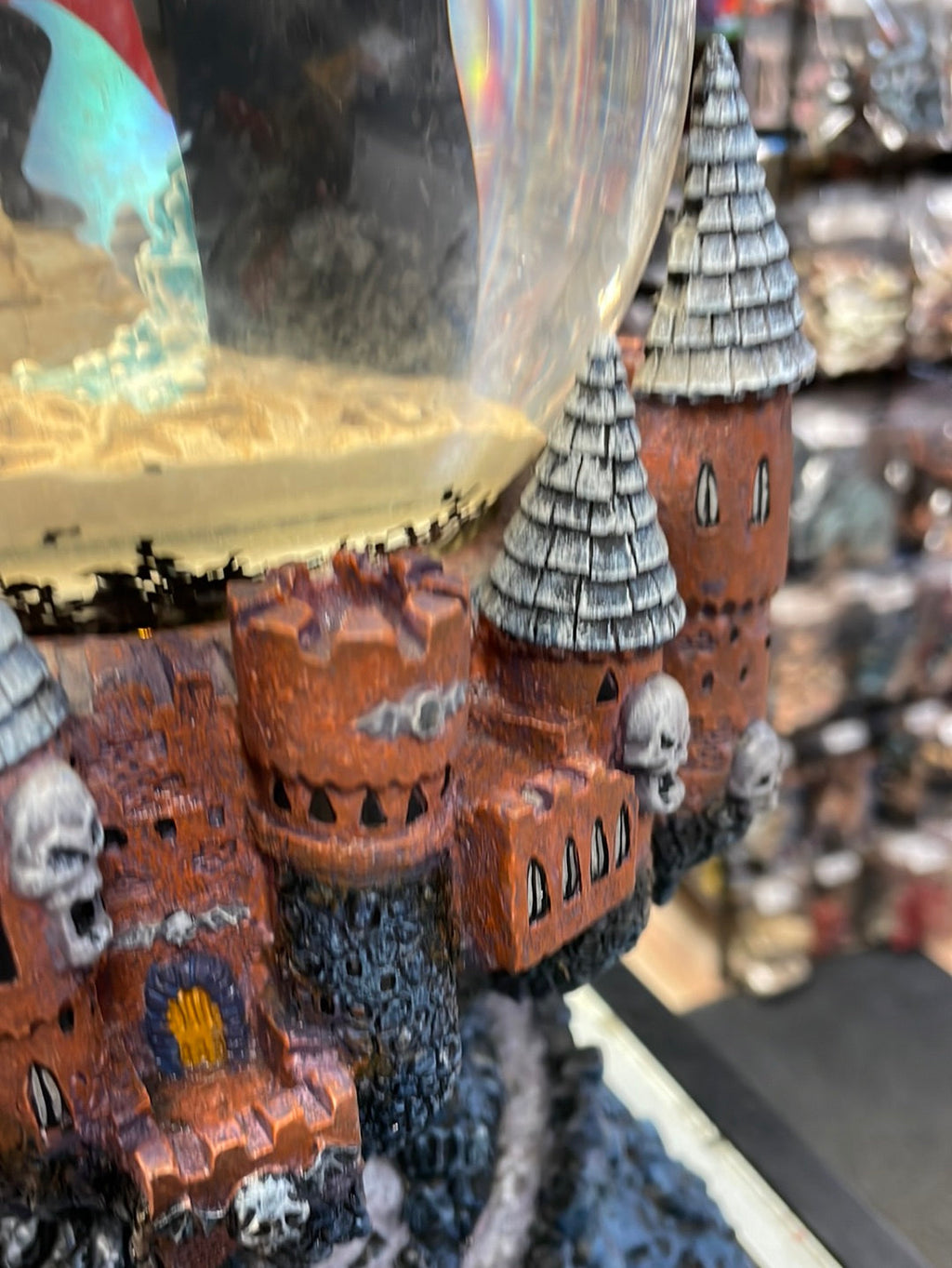 Lady Death vs Purgatori Musical Snow Globe (Chaos Comics, Lady Death) product image 6, provided for visual reference and
